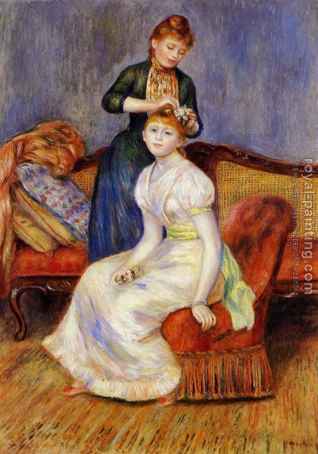 Pierre Auguste Renoir : The Coiffeur Pierre Auguste Renoir : The Coiffeur